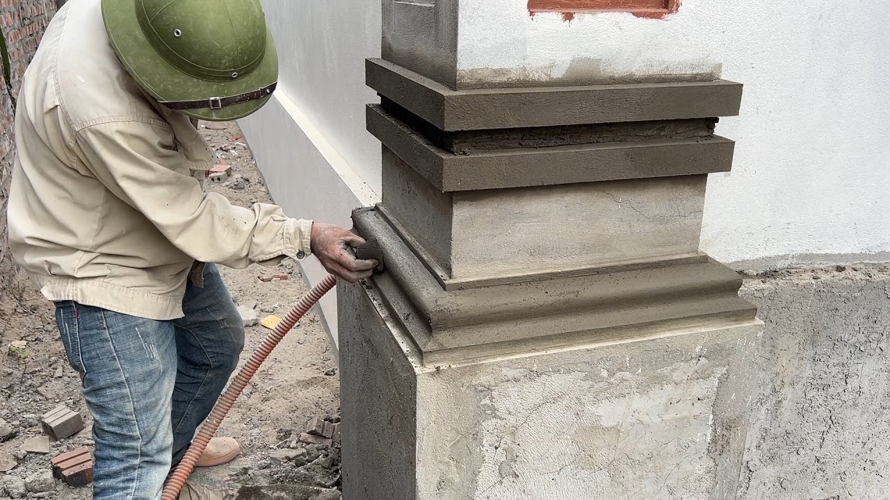 Amazing Creative Concrete Column Construction