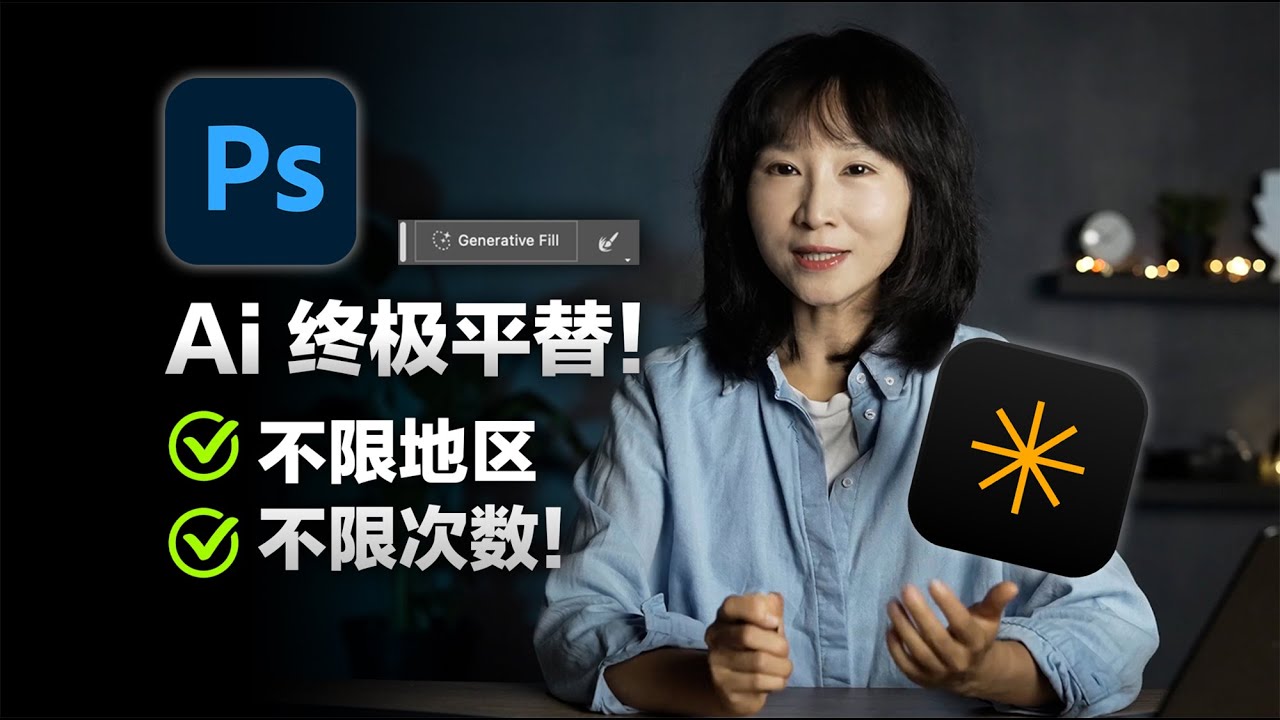 别再为Adobe AI的&ldquo;地区限制&rdquo;发愁了！我找到了一个完美平替！不限地区、不限次数的AI修图神器