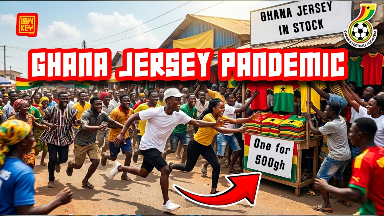 Have you gotten your Ghana Jersey?!😂🔥