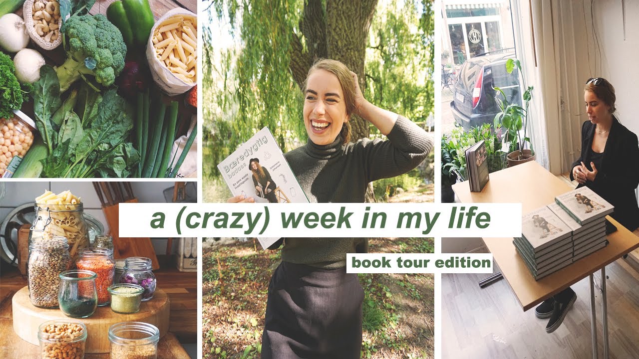 A WEEK IN MY ZERO WASTE LIFE // i wrote a book and I am going on tour