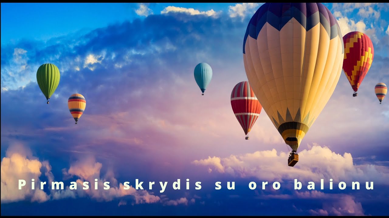 Pirmasis skrydis su oro balionu