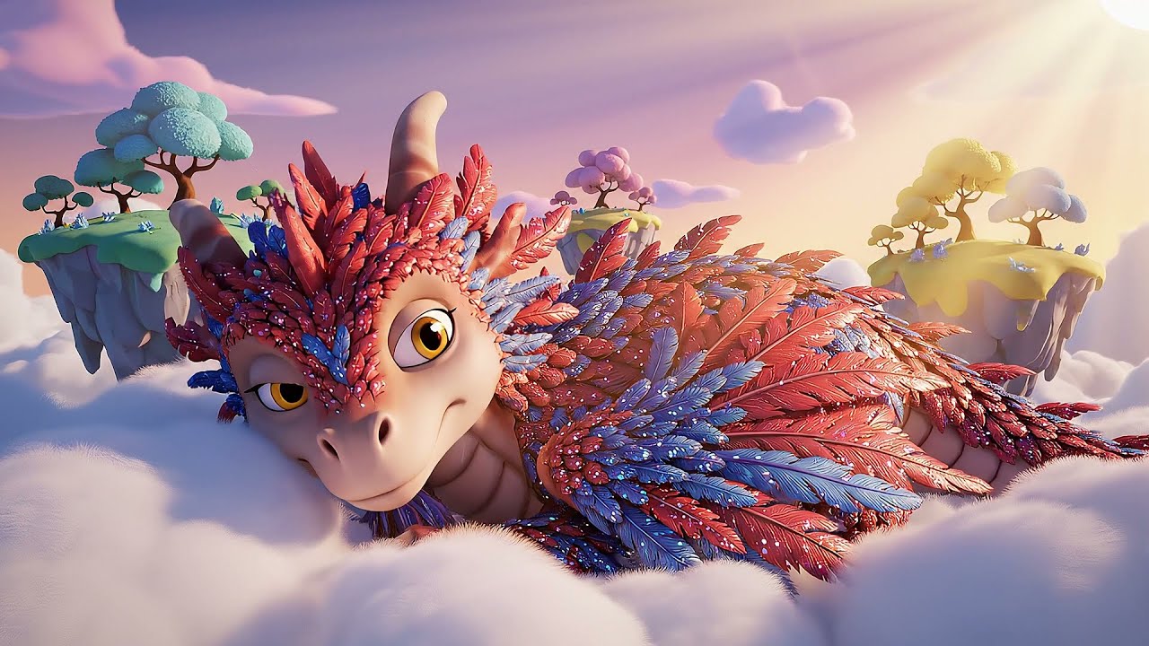 Mini Dragón de Fortnite Durmiendo en una Cueva | Canciones Infantiles y Rimas para Niños