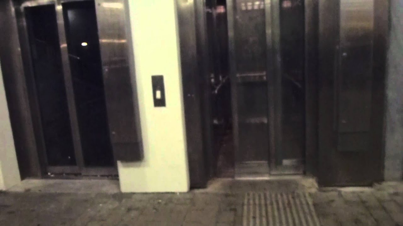 KONE Ecodisc elevators @ Frölunda Tramway Station, Gothenburg