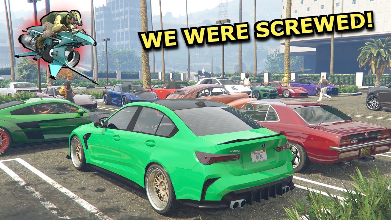 I Hosted A Car Meet But In A Public Session In GTA Online