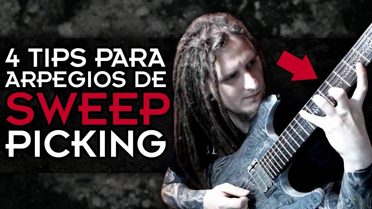 4 Tips Para Mejorar Tus Arpegios de SWEEP PICKING!