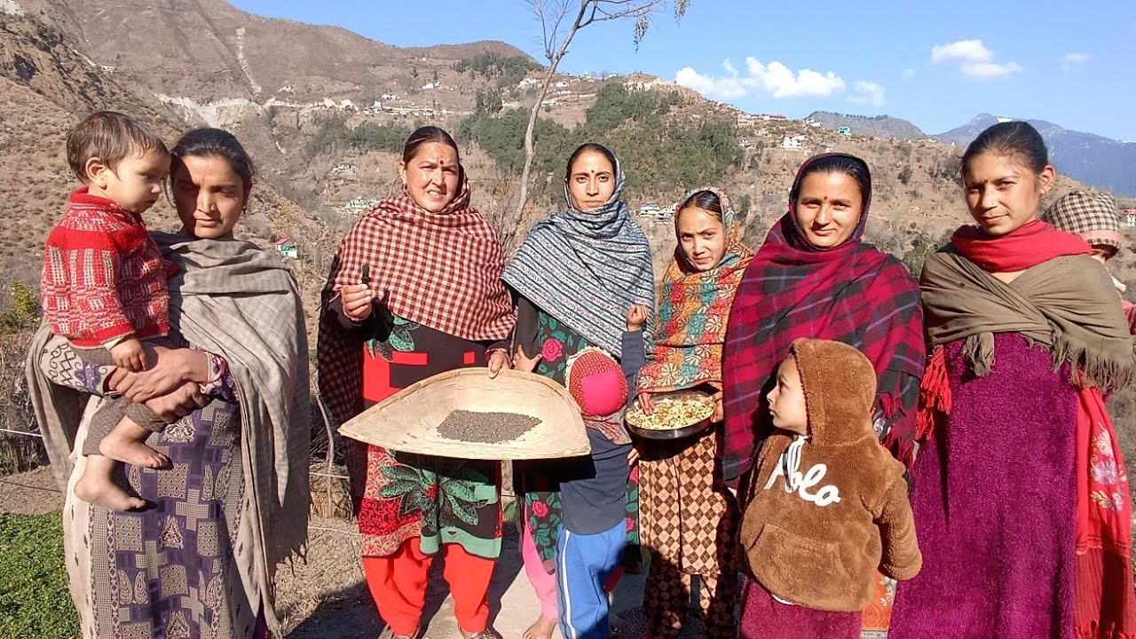 Beautiful ❤️ Village Life Of 