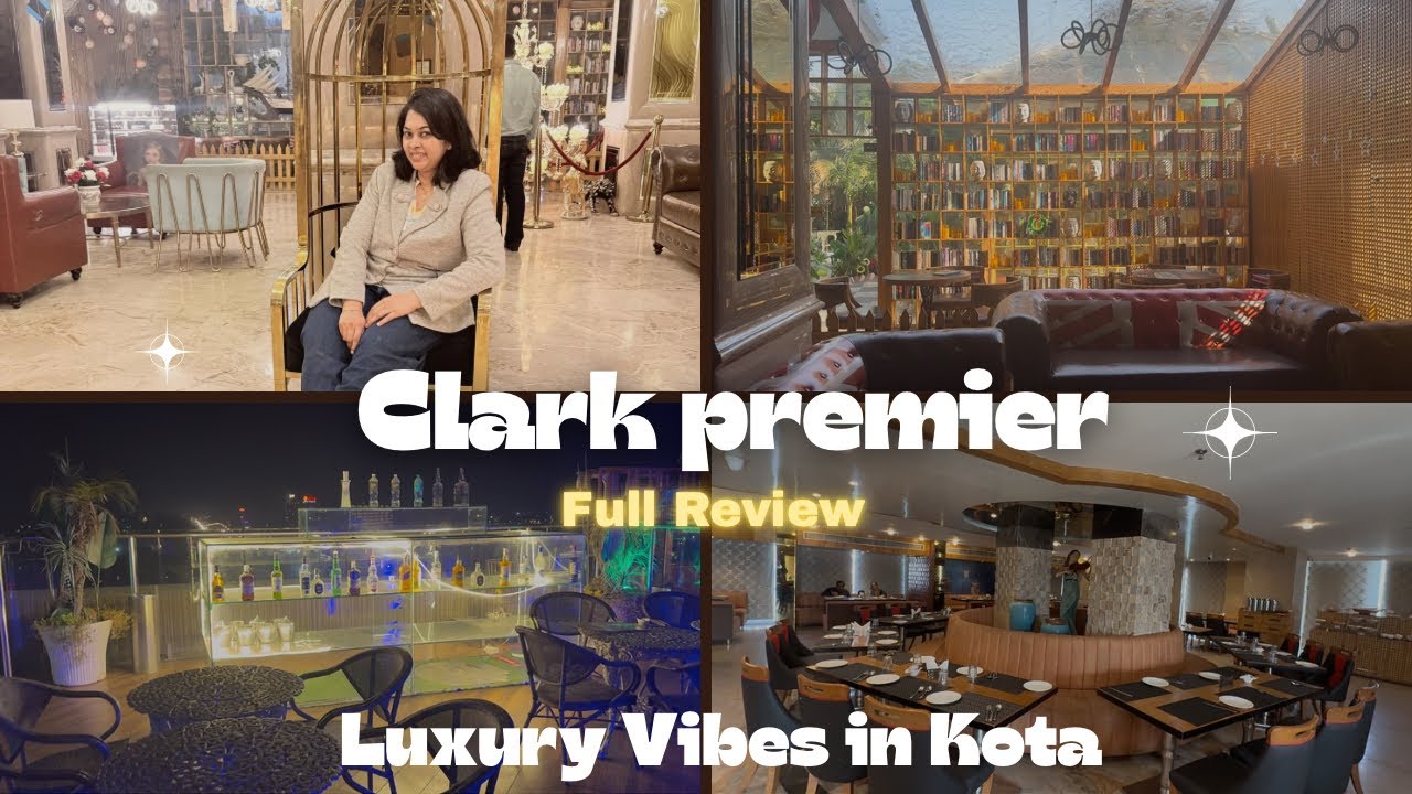 Luxury Hotel Facilities Tour in Kota 😍 | Dining, Pool, Bar & Rooftop View