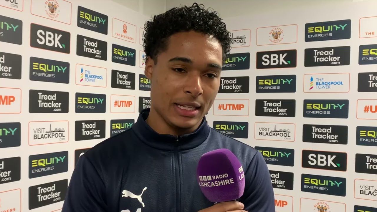 Blackpool defender reflects on first few weeks at Bloomfield Road following Luton Town loan move