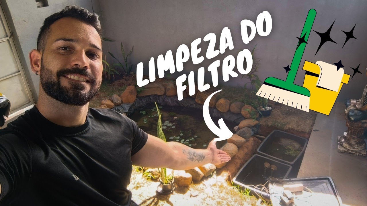 DIA DE FAXINA NO LAGO, COMO LIMPO MEU LAGO E FILTRO! 