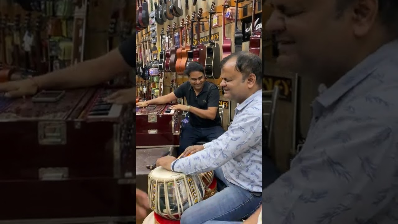 Mehfil With Ustad Surinder Khan & Shibu ji at JAMUNA Musical Chandigarh |Playing 4 Set Germany Reeds