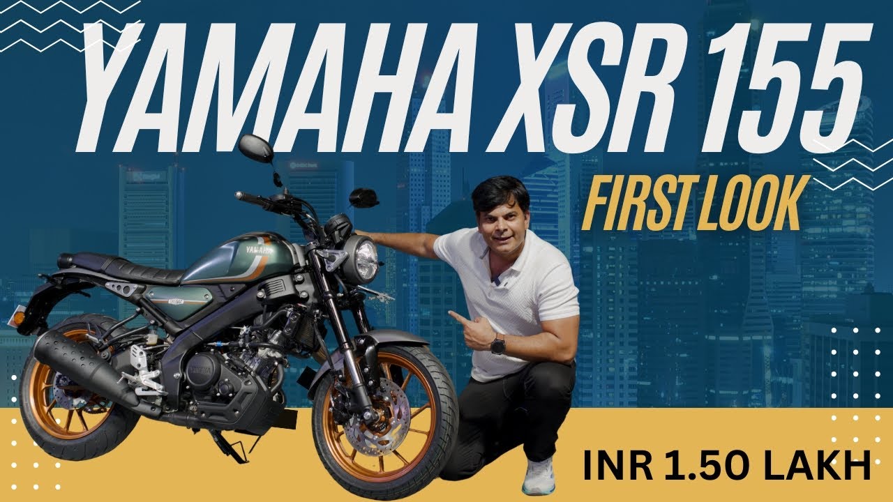 YAMAHA XSR155 Walkaround! यामाहा का शानदार धमाका सिर्फ़ 1.5 lakh में🔥