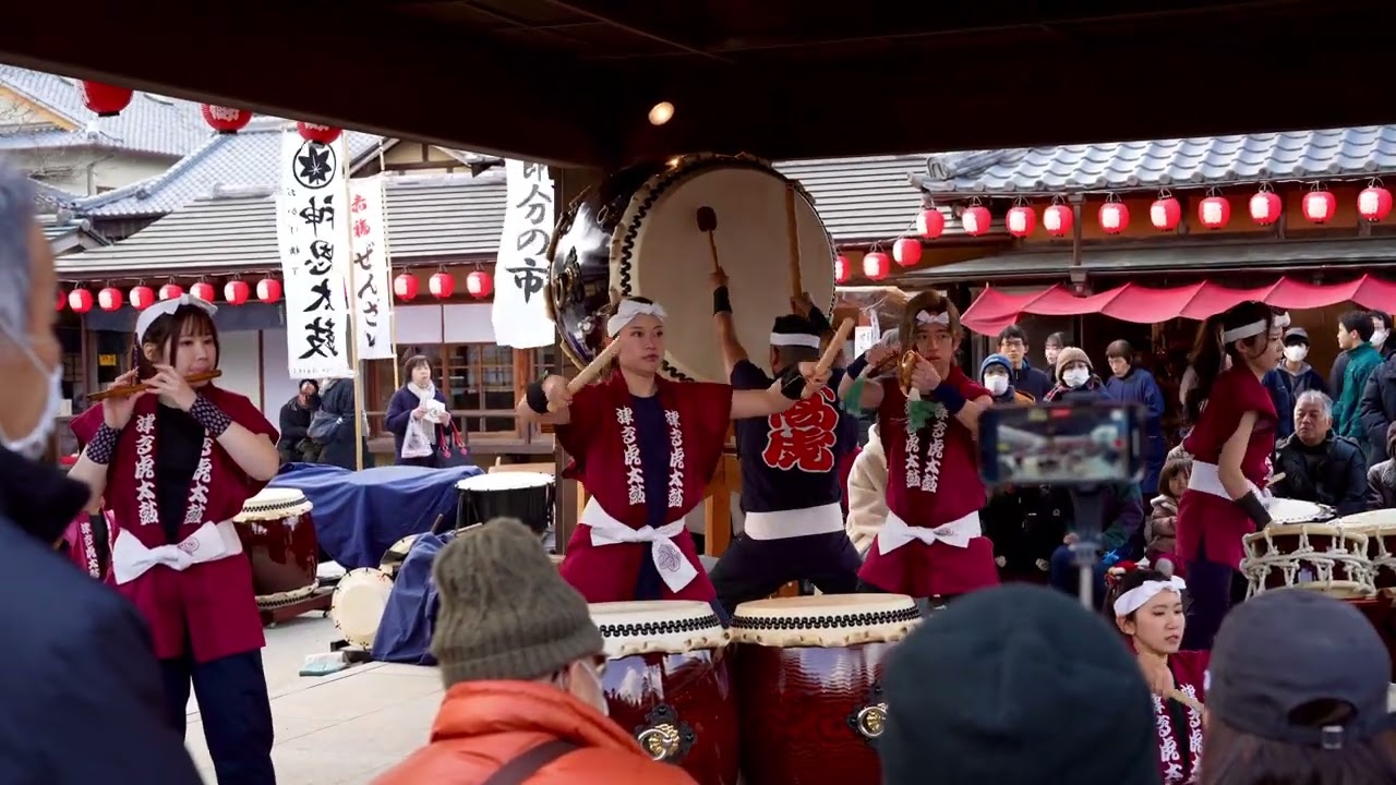 【津・高虎太鼓】おかげ横丁20260124