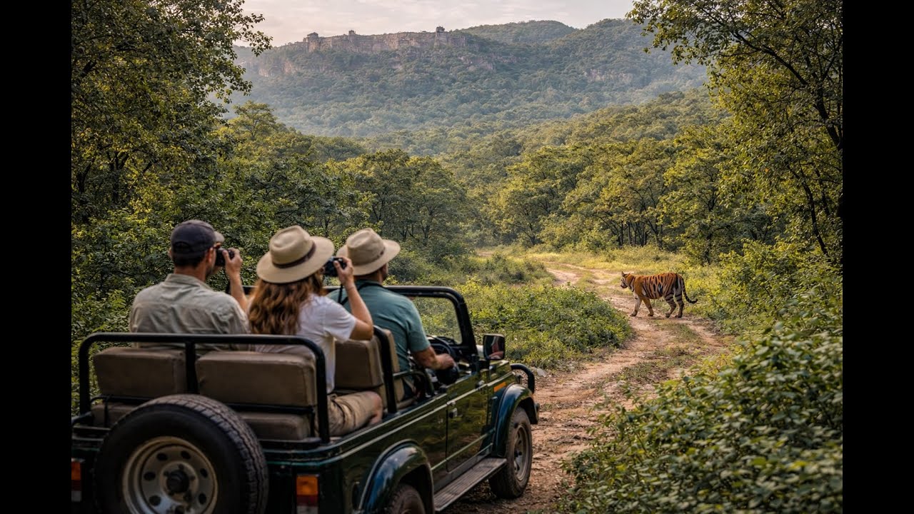 Ranthambore Wildlife Safari Adventure Tour | Wildlife Safari Tours in India | UK INDIA TOURISM