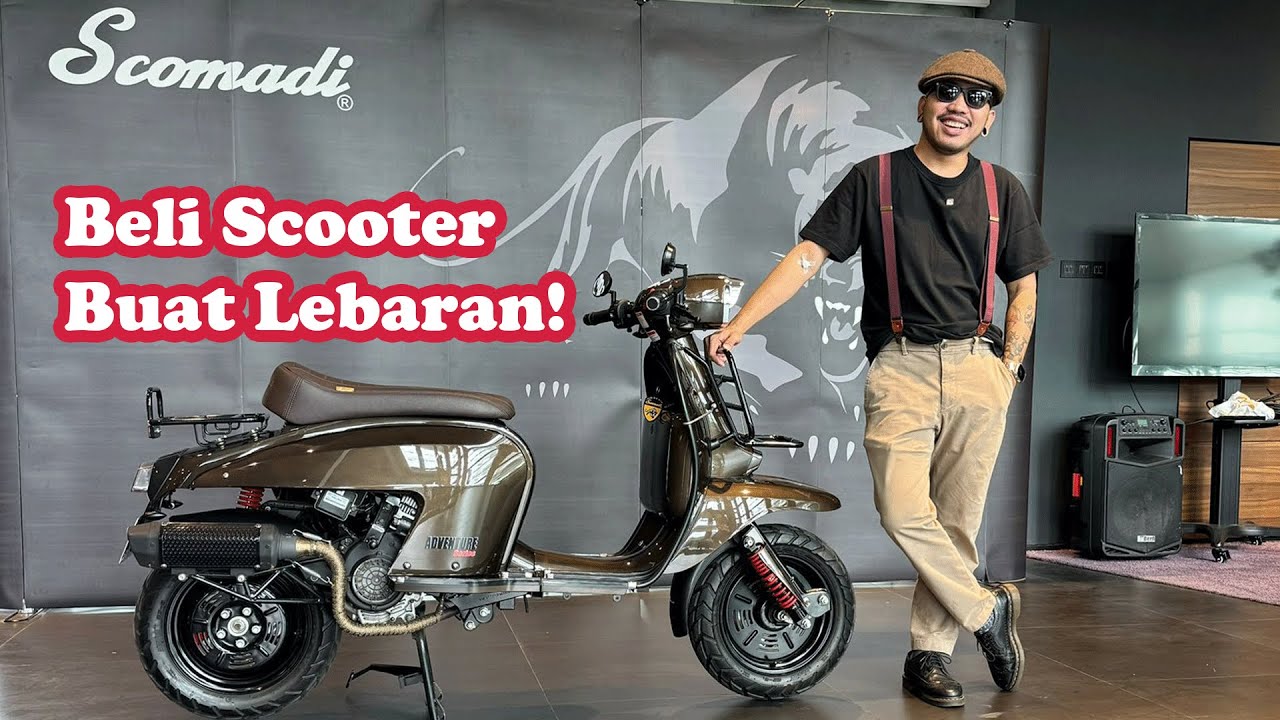 Beli Motor Buat Lebaran! [Scomadi Technica 200i Adventure Series]