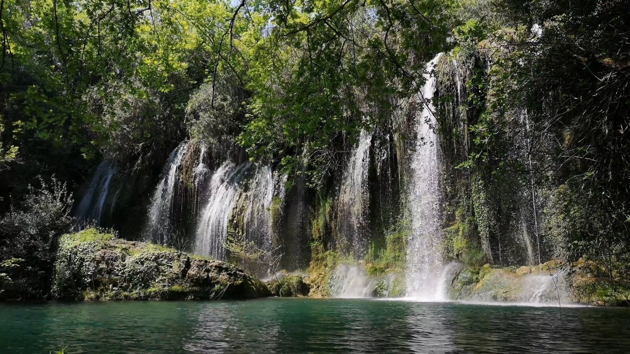 Waterfall Sounds for Sleep 🌊 10 Hours of Relaxing Waterfall (No Music)
