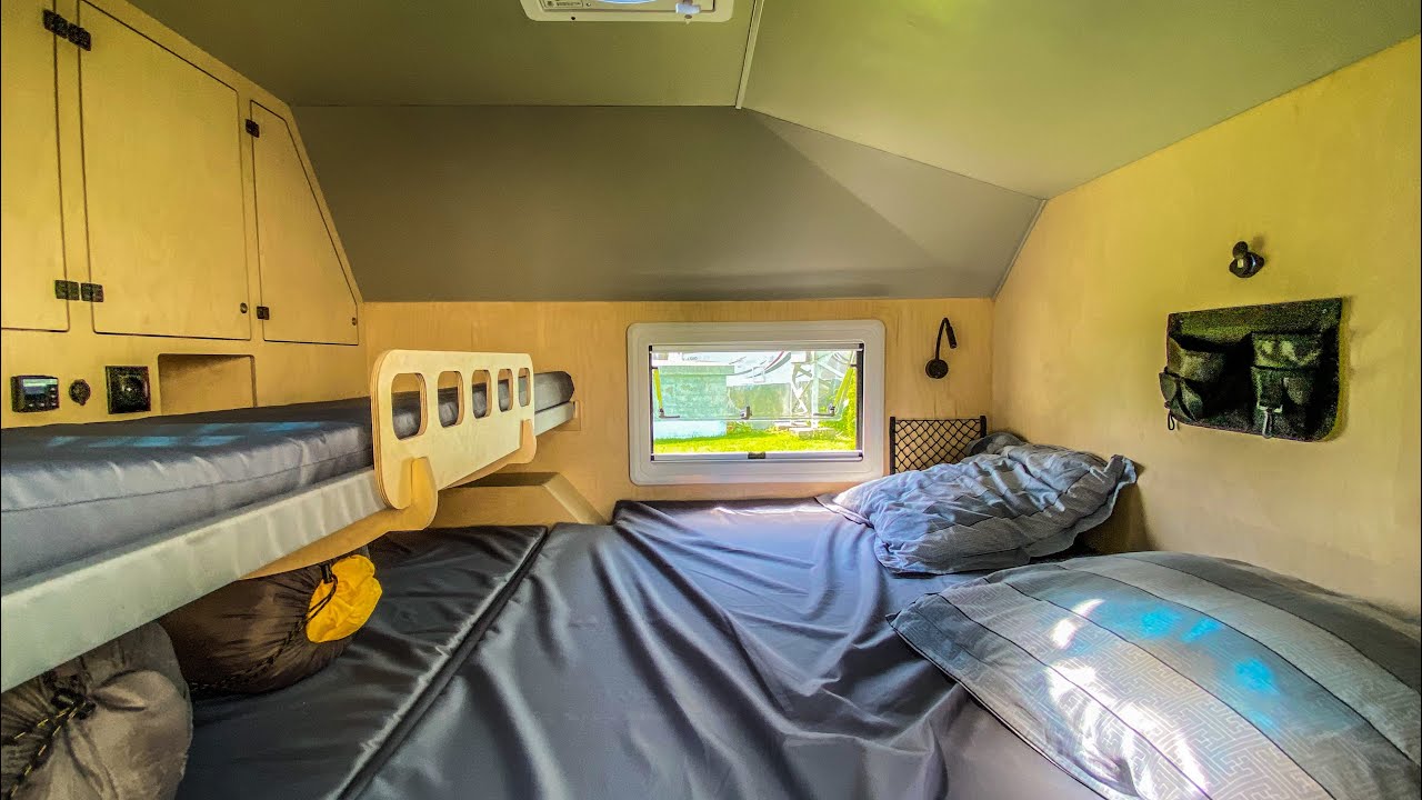 Автодом - прицеп для бездорожья из Сибири Taiga Camper