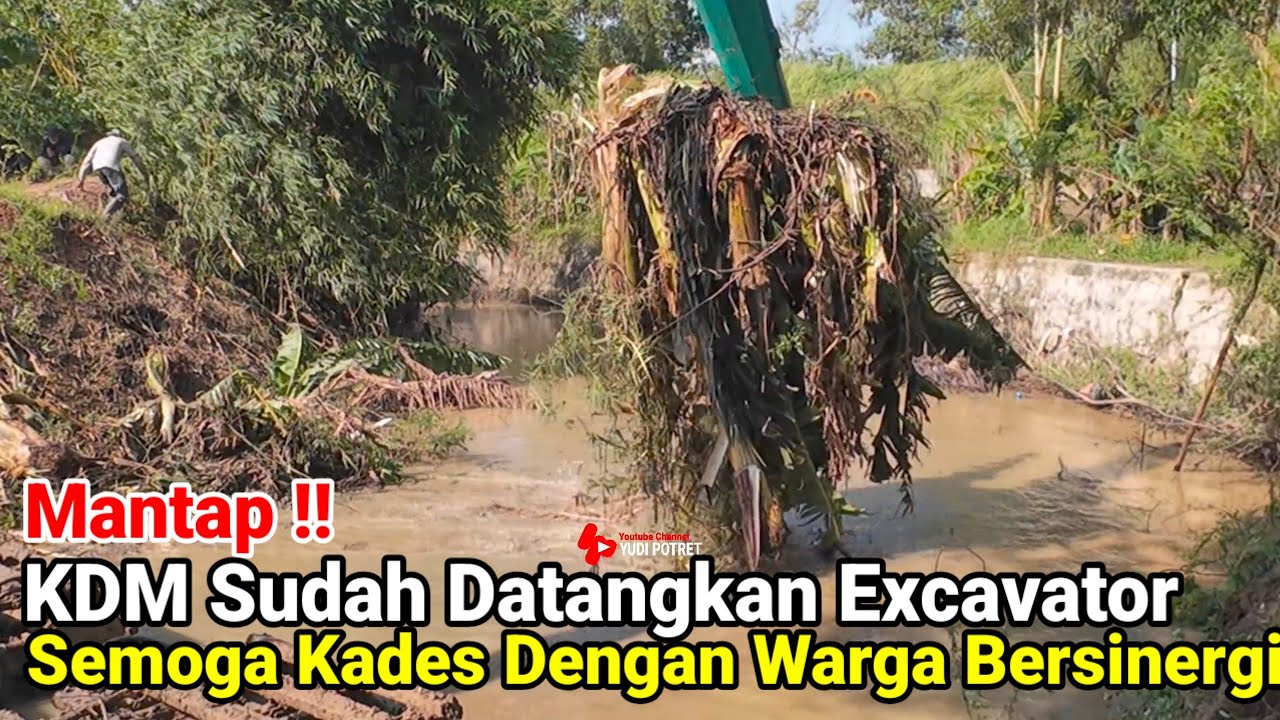 Mantap‼️KDM Sudah Datangkan Excavator Semoga Kades Dengan Warga Bersinergi