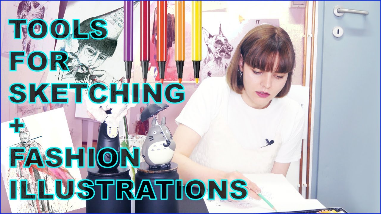 8 Tools I LOVE + HATE For Fashion Illustration and Sketching