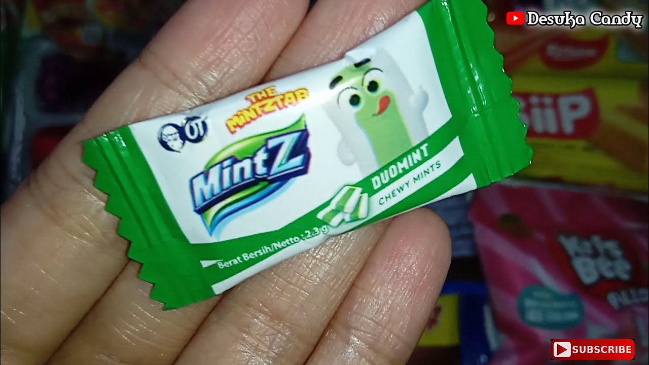 Some Lot's of Candies Unboxing MINTZ Duomint Chewy Mint Candy