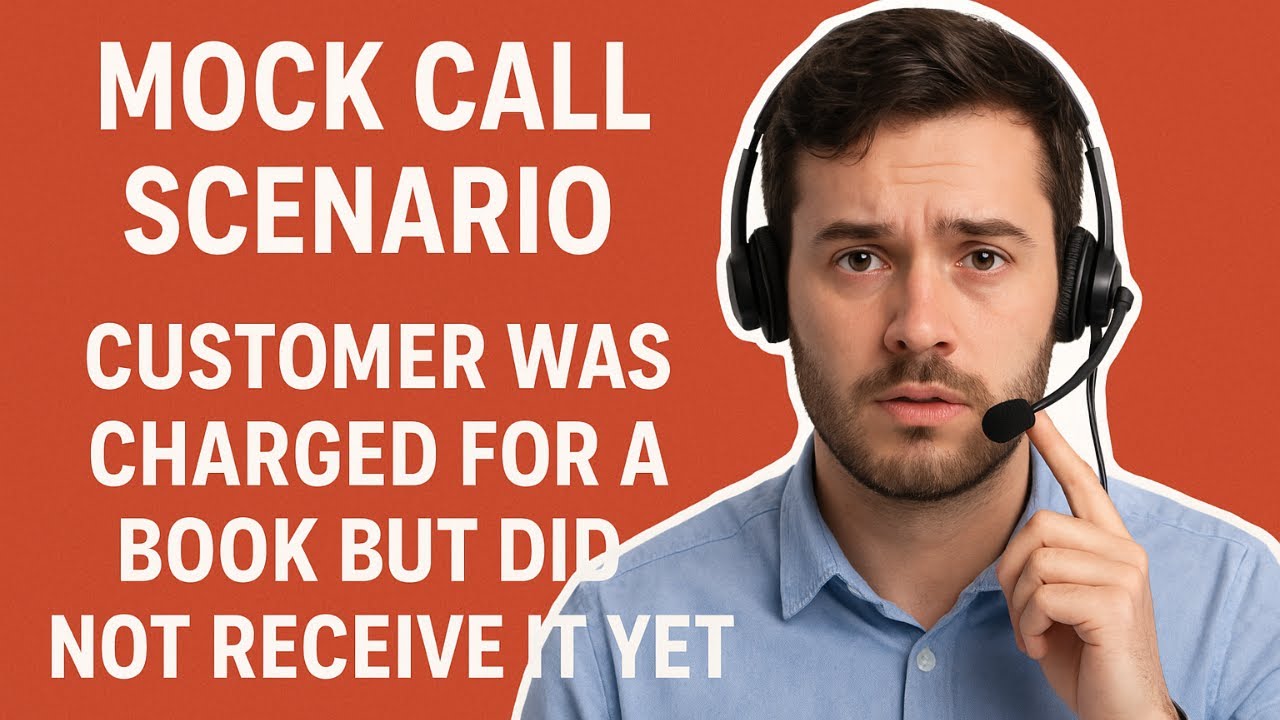 Customer Didn’t Get Their Order but Got Charged! | Retail Account Mock Call