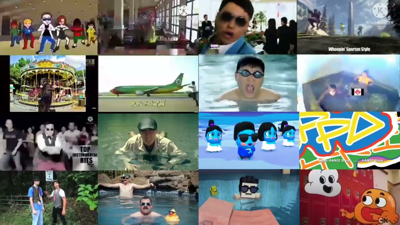 16 gangnam style