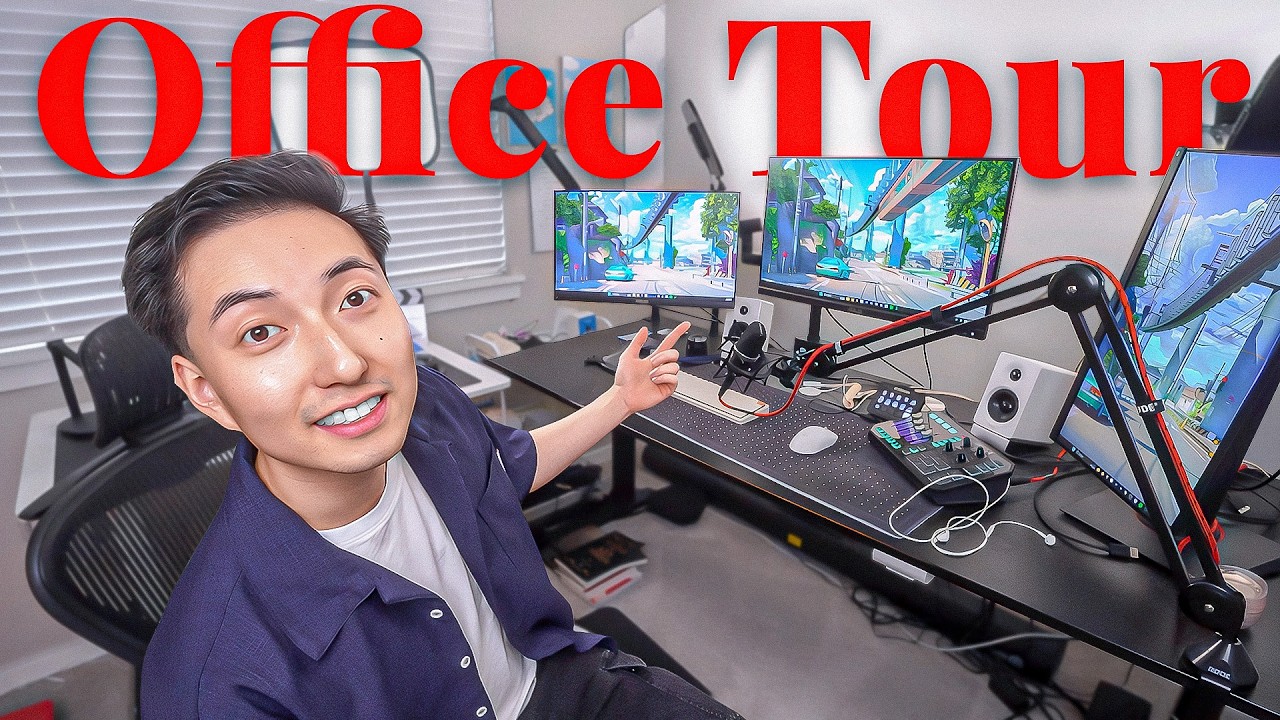 My 2025 Tiny Content Creator Office Tour