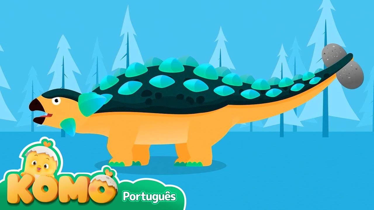 Anquilossauro + Mais epis&oacute;dios | Expedi&ccedil;&atilde;o com o Komo | Anima&ccedil;&atilde;o para crian&ccedil;as