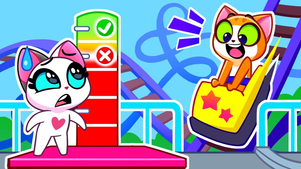 Tall or Short? 😲 Obstacle Run Adventure | Fun Opposites Learning for Kids | Funny Cartoons