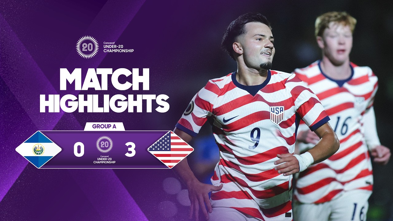 El Salvador vs United States | 2026 Concacaf Men's Under-20 Championship