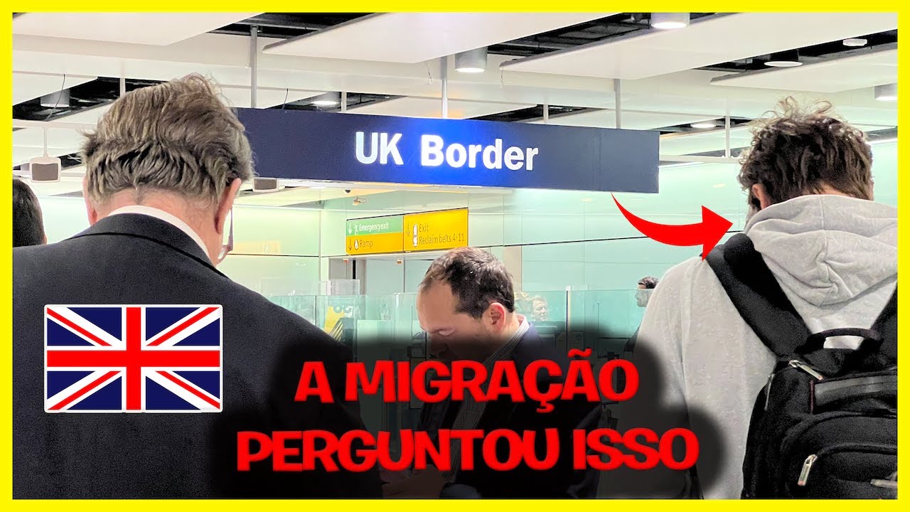 COMO FOI PASSAR NA IMIGRA&Ccedil;&Atilde;O ? LONDRES 2023/2024
