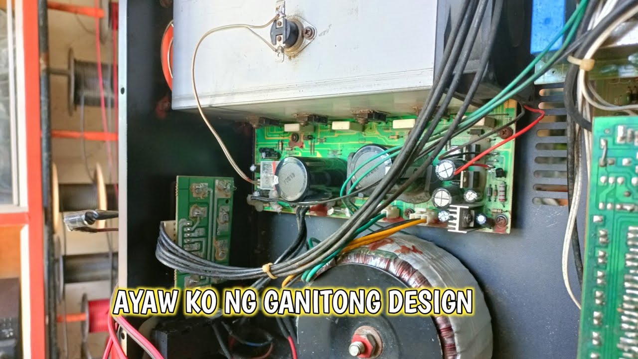 Issue lagi ng ganitong design na amplifier