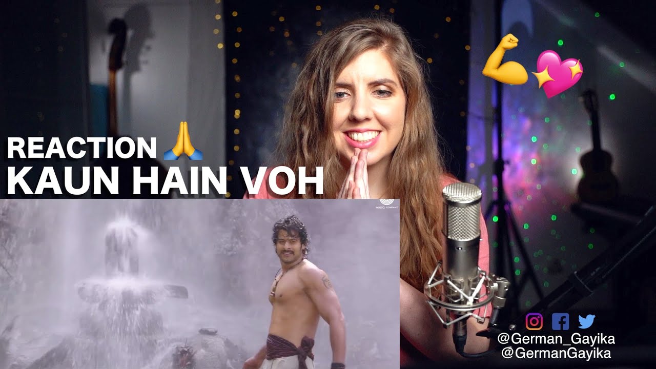 KAUN HAIN VOH - REACTION by German Gayika | Baahubali - The Beginning | Kailash K | Prabhas Manoj M