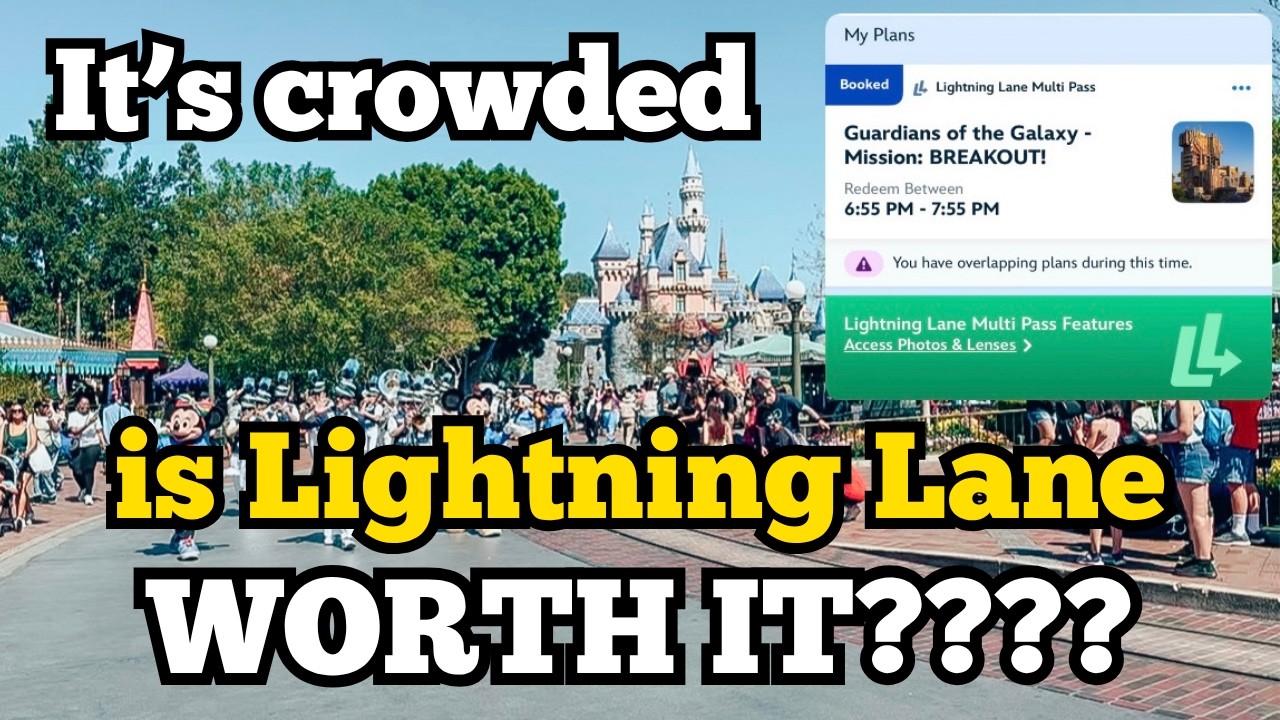 Стоит ли посещать Lightning Lane, когда в Диснейленде так много народу?