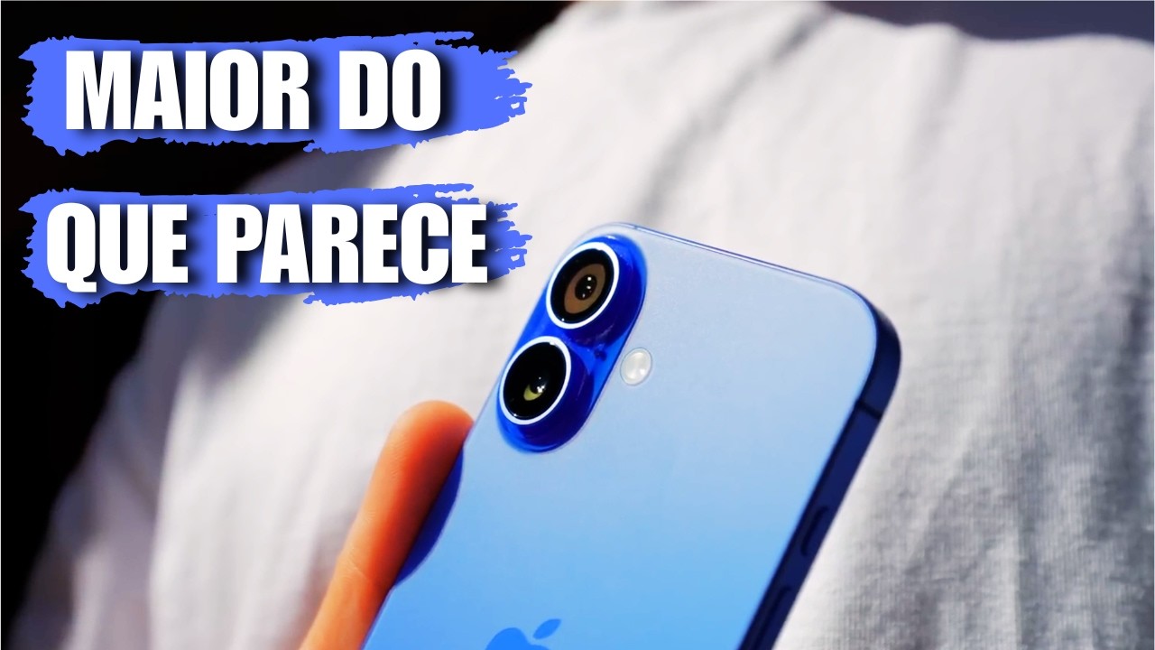 iPhone 16 é Pequeno Por Fora e Gigante no Uso