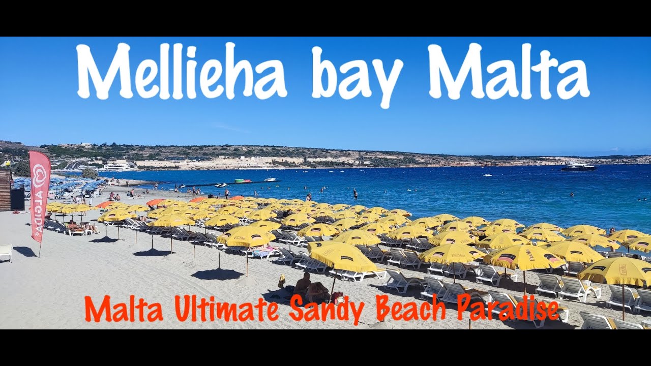🇲🇹 Mellieha Bay Malta: The Ultimate Sandy Beach Experience in Malta