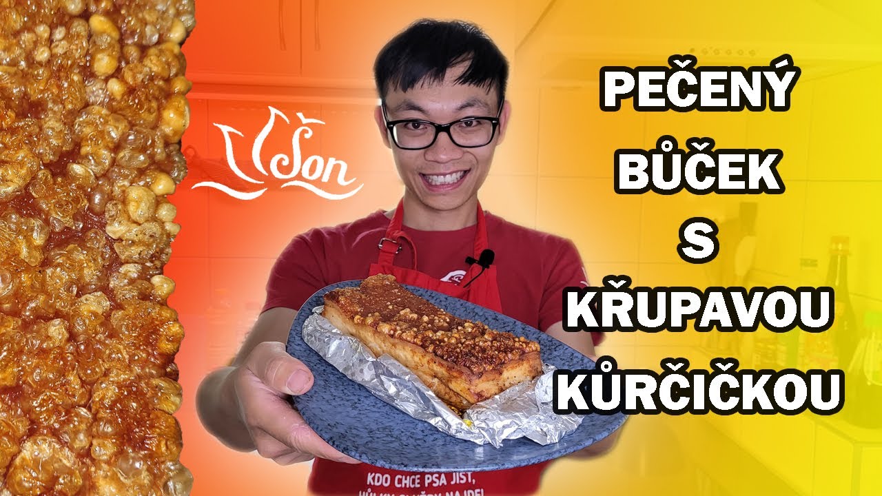 Pečený bůček s křupavou kurčičkou