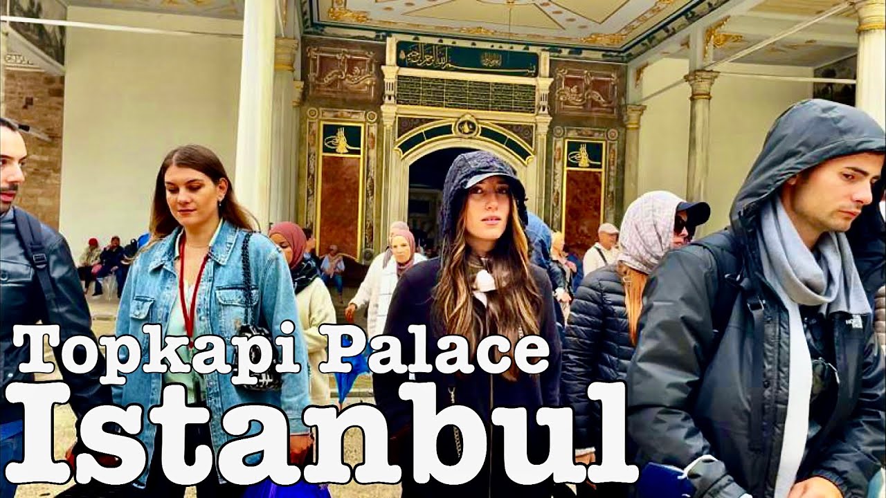 4k Istanbul | Walking tour of Topkapi Palace, Istanbul, Turkey, September 2022
