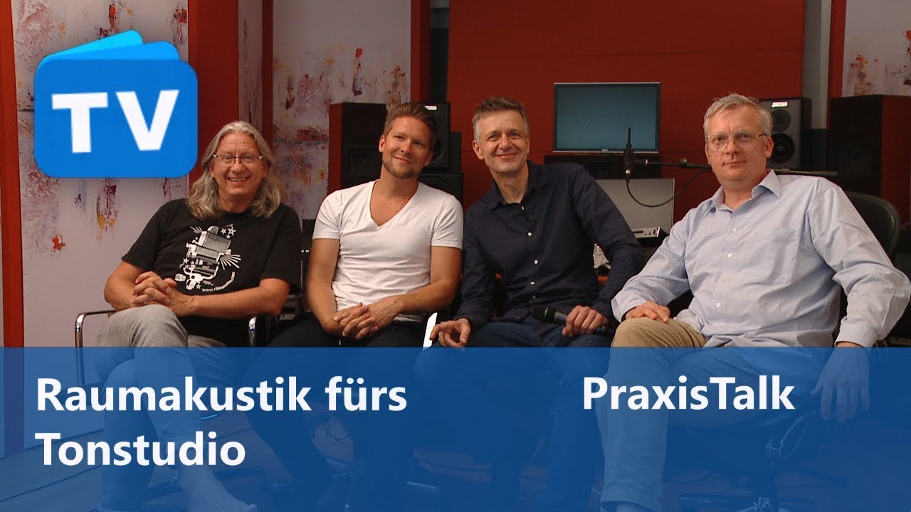 Raumakustik verbessern für Mastering, Mixing und Recording - PraxisTalk