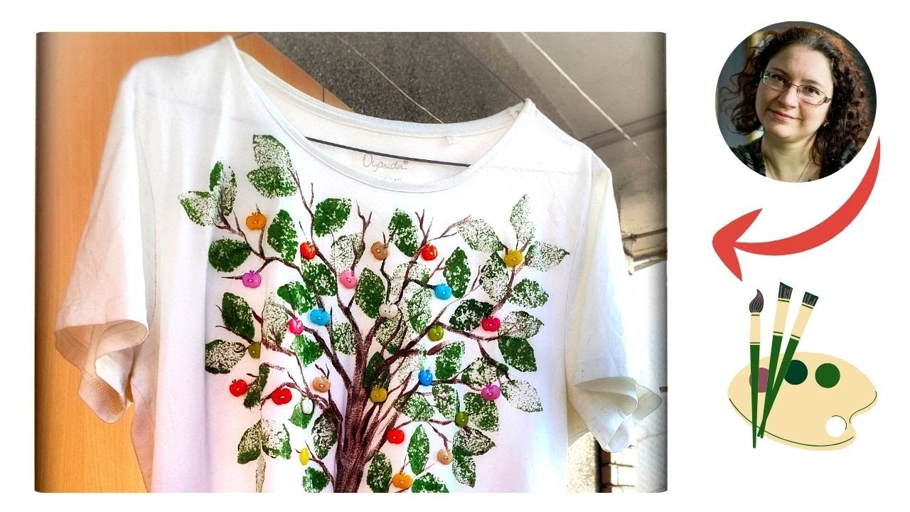 🎨 Pictură Ușoară pe Tricou 👕 Un Look Nou și Modern ✨