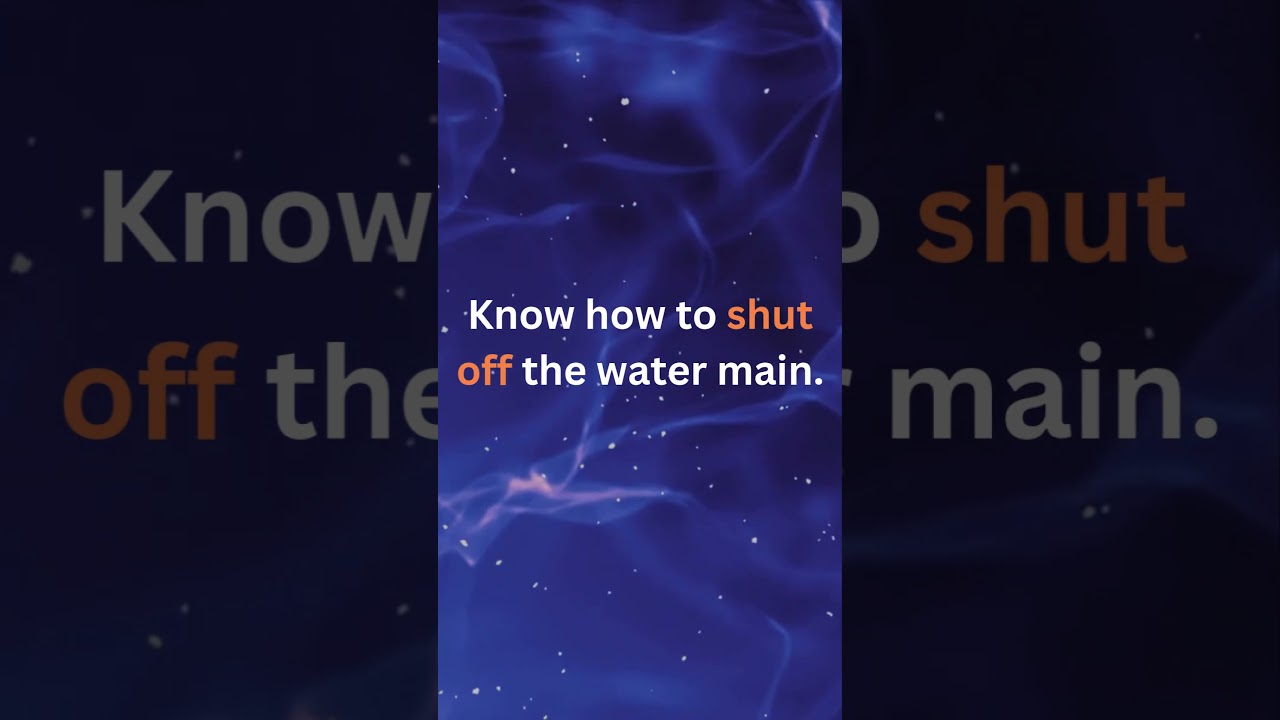Find Your Water Main #shorts