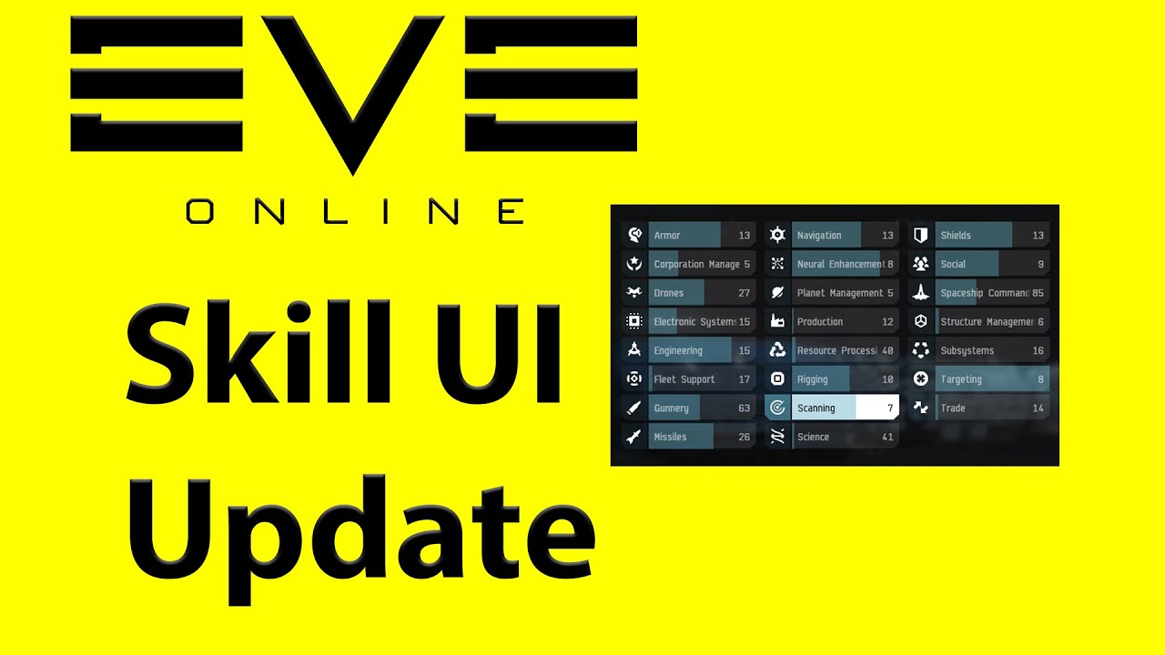Eve Skill UI Update