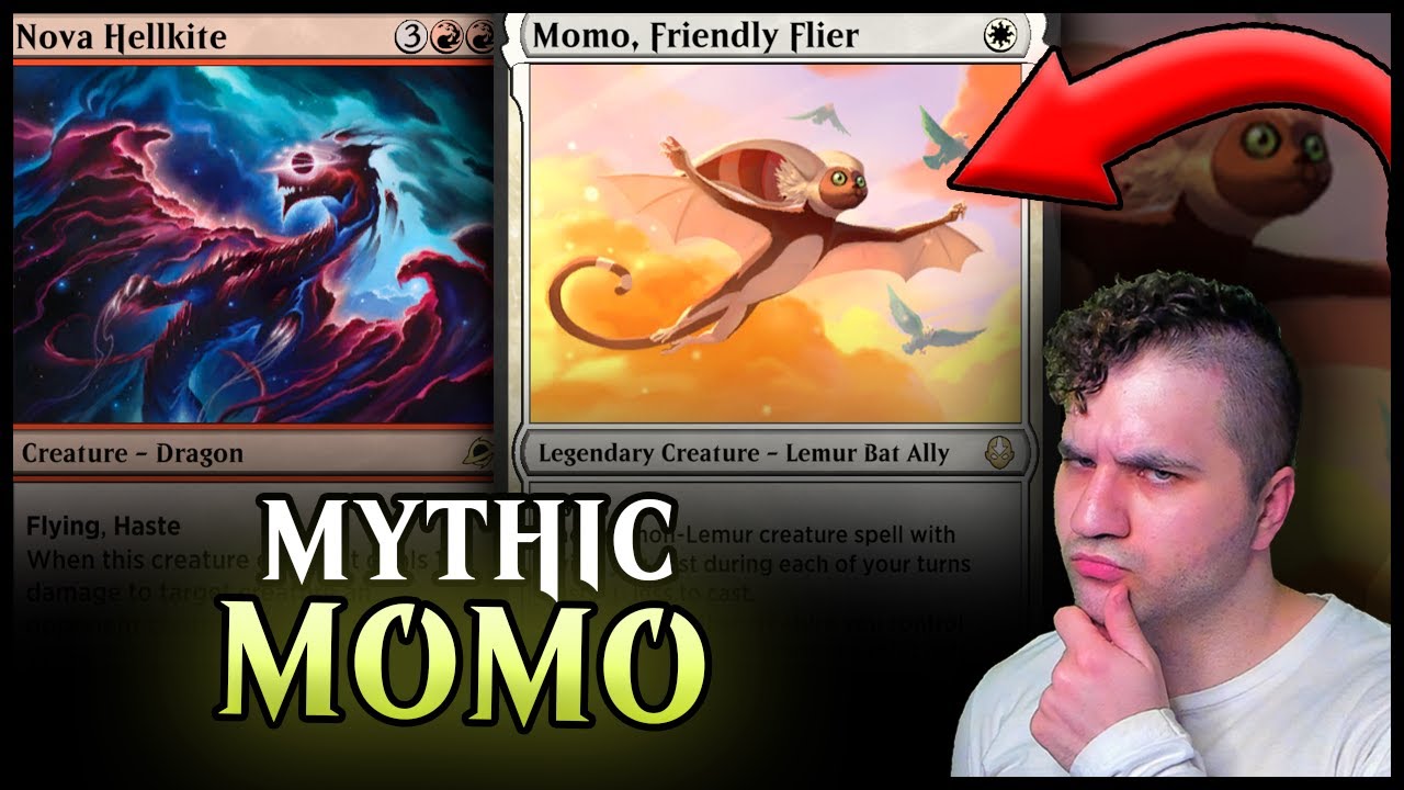 Разрушительный мифический... Момо треснула 🐒 Стандартный аватар MTG Arena: Легенда об Аанге