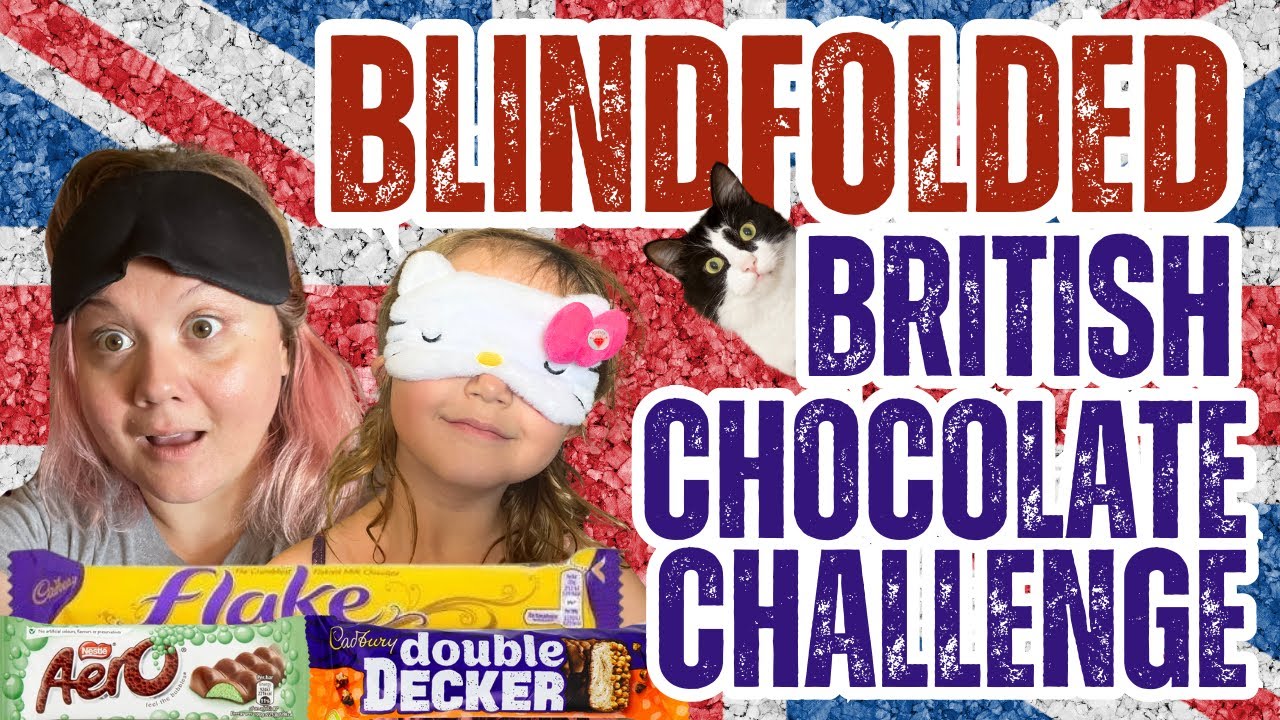 Blindfolded British Chocolate Taste Test | Americans Try British Food For The First Time