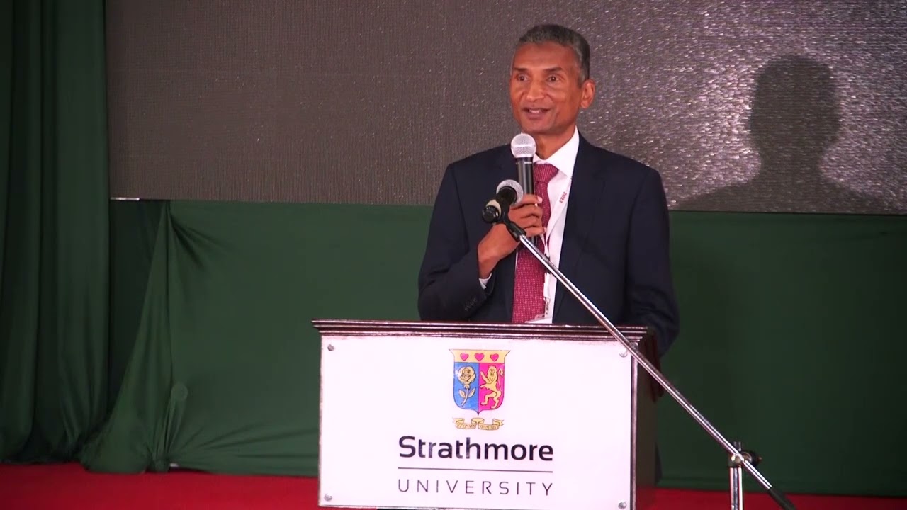 Strathmore University Vice Chancellor  Dr  Vincent Ogutu remarks  during the Mediation Summit 2023