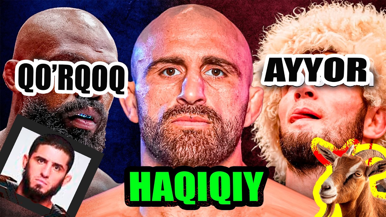 NEGA HABIB SHOGIRDINI G.O.A.T DED ATAMAYDI? UFCDA HAQIQIY G.O.A.T (ENG ZO'RI) BORMI?