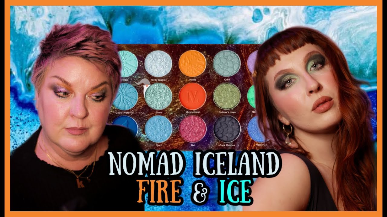 NOMAD Iceland Fire & Ice Palette | Review, First Impressions, Tutorial