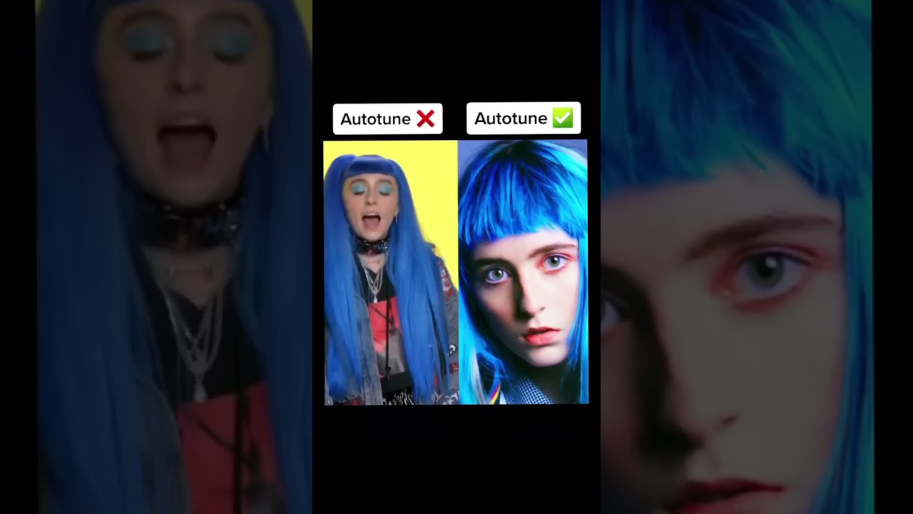 Ashnikko song stupid autotune vs no autotune #autotune #instagram #music #noautotune