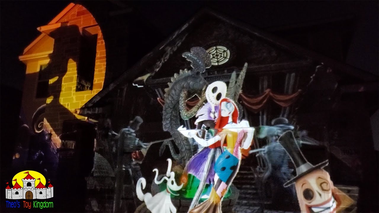 Halloween House Projection Show 2021 This is Halloween The Nightmare Before Christmas