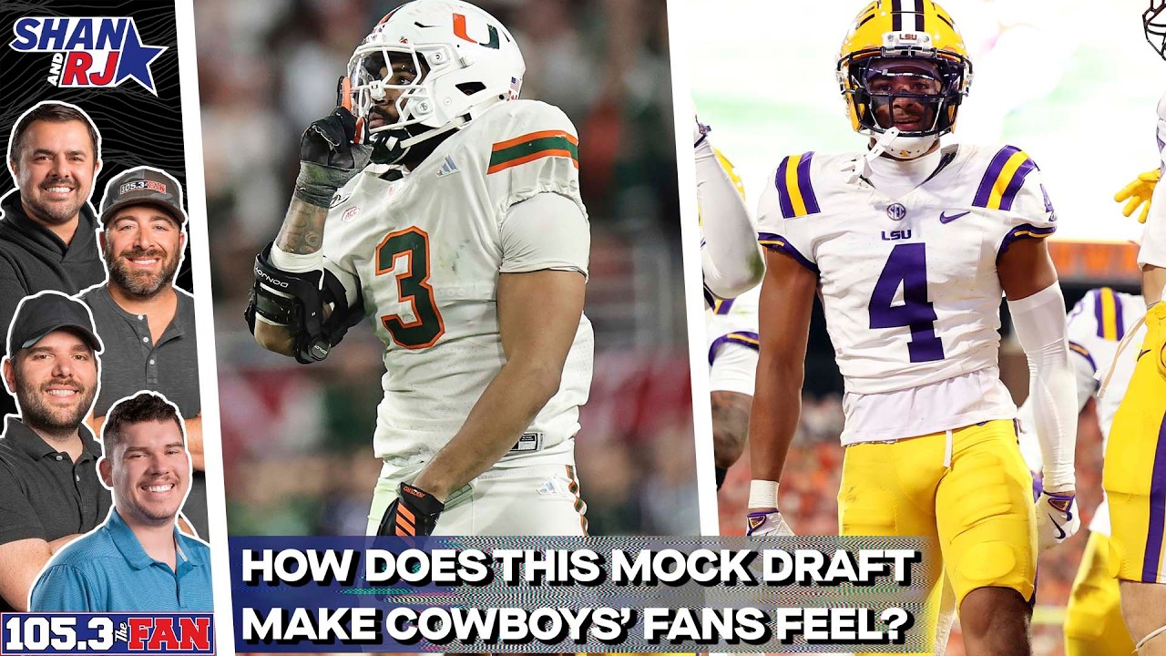 Below The Belt: Mel Kiper's Latest Mock Draft; Who Do The Cowboys Get? | Shan & RJ