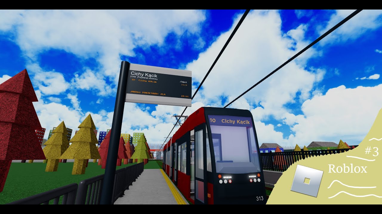 Roblox (Nid's Buses & Trams) #3  | Fajny Update i jazda tramwajem